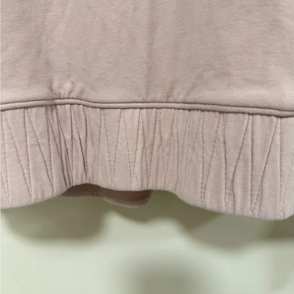 lululemon athletica Women's Light Pink Cowl Neck Sweater - Picture 3 of 9